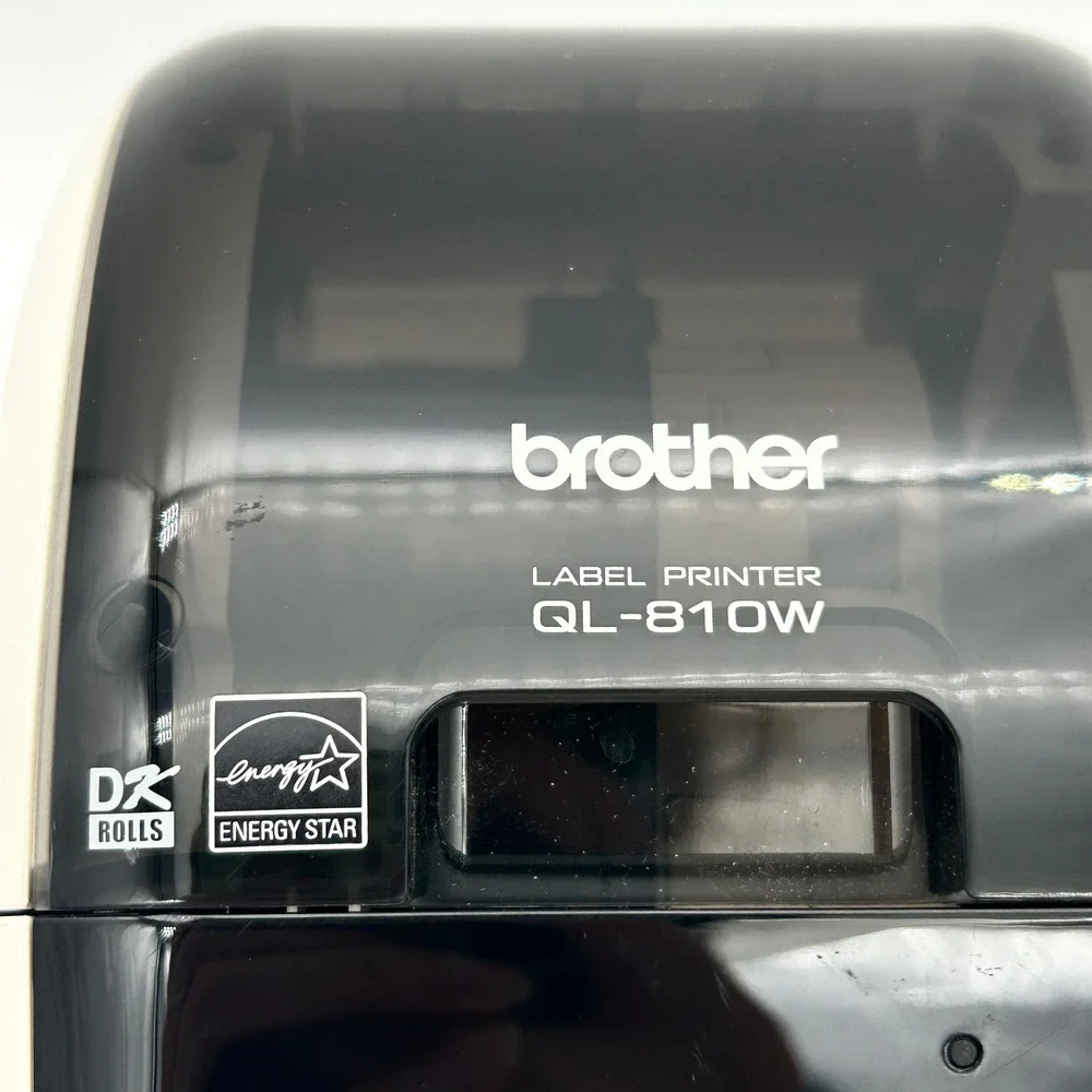Brother Label Printer QL-810W Unisex OS Black White Good Wireless Thermal